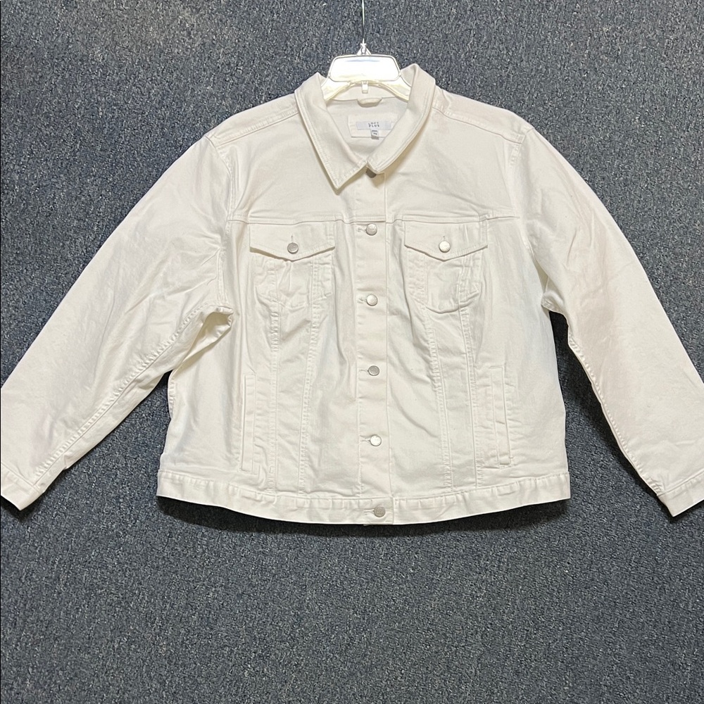 White Denim Jacket